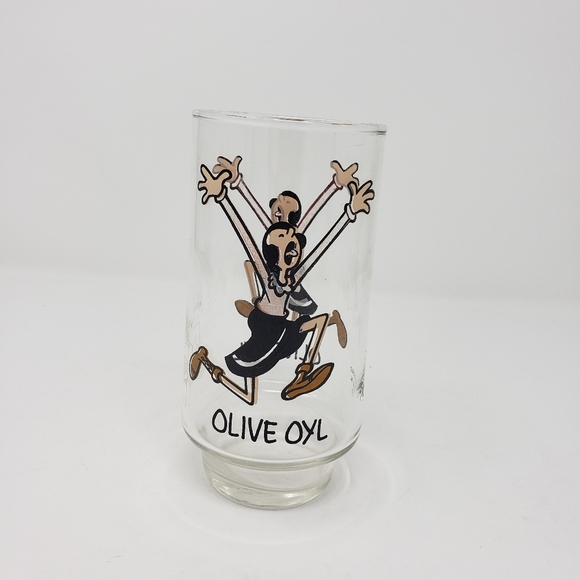 Olive Oyl Glass 1975 Coca-Cola - Picture 9 of 10